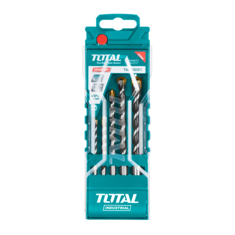 Total Set Brocas para Concreto UTACSD5051, 5 Piezas