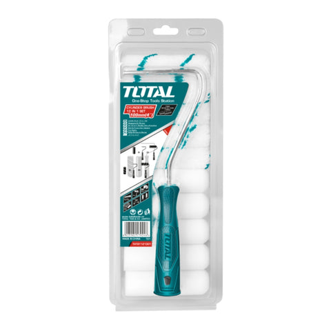 Total Set Felpas y Rodillo para Pintar 4" 6mm, 12 Piezas