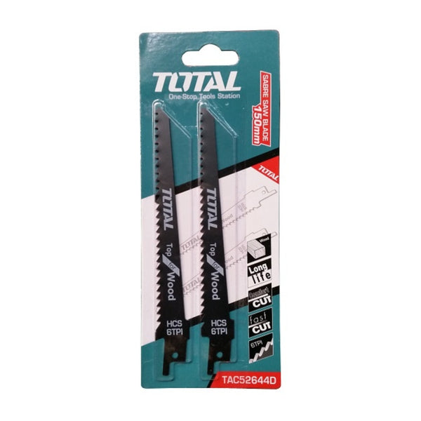 Total Set Hoja Sierra Sable TAC52644D, 2 Piezas