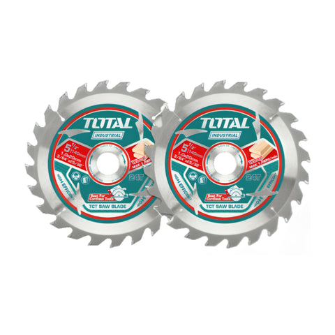 Total Set de Discos de Sierra Circular Calzada 5-1/2"X24T, TAC2331403