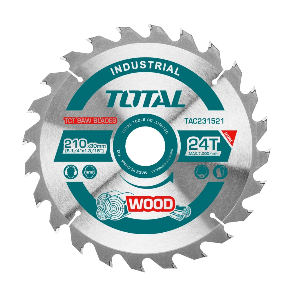 Total Disco de Sierra Circular Calzada para Madera