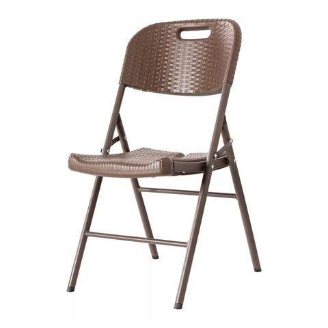 Total Silla Plástica Plegable Rattan (HQ-R53)