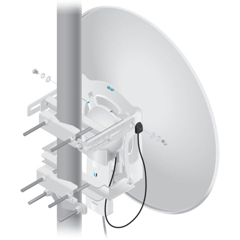 Ubiquiti Antena Parabólica 30dBi para Exteriores AirFiber X, AF-5G30-S45