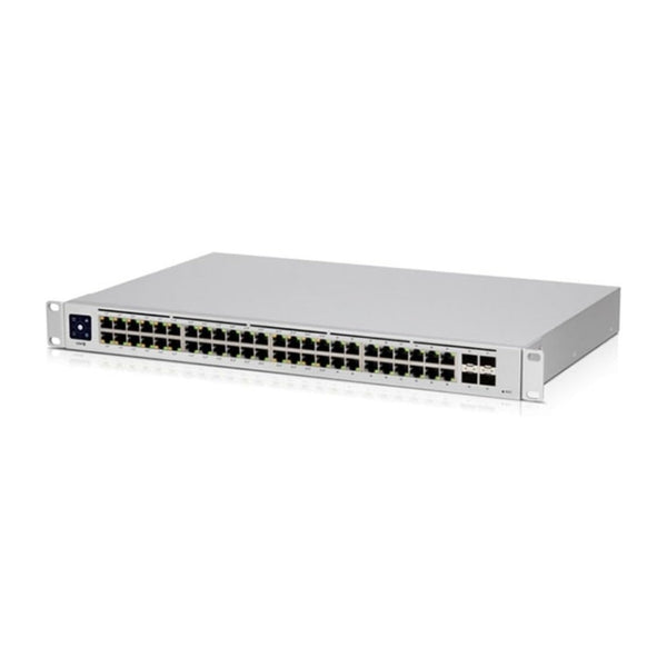 Ubiquiti Switch 48 Puertos 10/100/1000 PoE Gigabit SFP 195W, USW-48-POE