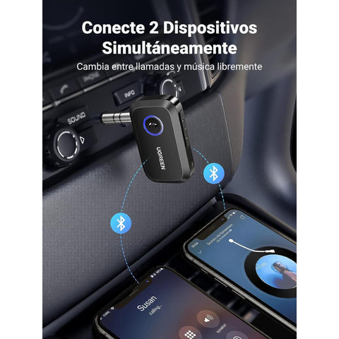 Ugreen Adaptador Bluetooth 3.5mm para Carro (90748)