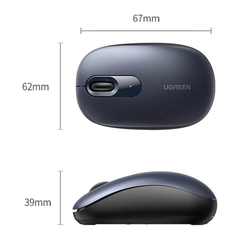 Ugreen Mouse Inalámbrico Silencioso MU105