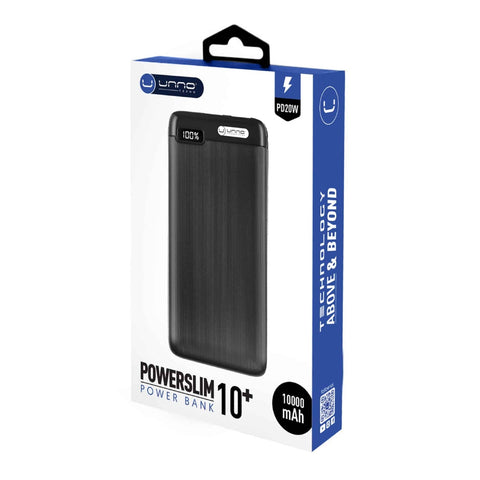 Unno Tekno Power Bank Batería Externa 10000mah (PB2310BK)