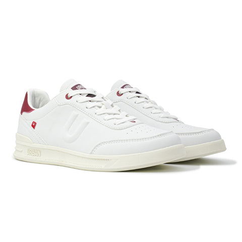 Urban Authentic Tenis UH271 White Burgundy, para Hombre