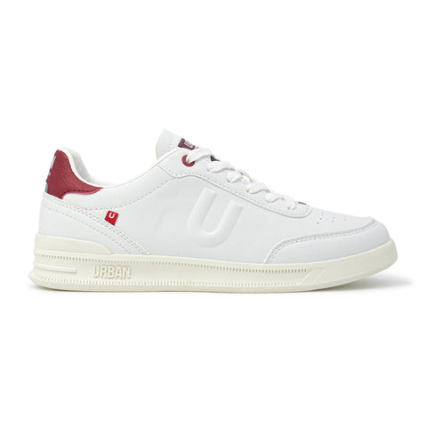 Urban Authentic Tenis UH271 White Burgundy, para Hombre