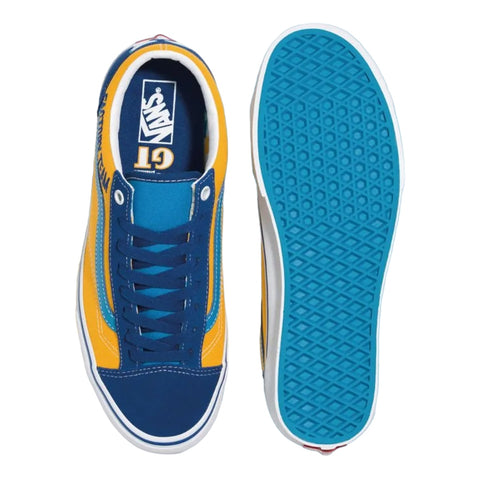 Van Tenis Style 36 Our Legends Azul/Amarillo, para Hombre