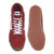 Vans Tenis Filmore HI Suede/Canvas Rojo Oscuro, para Hombre