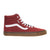 Vans Tenis Filmore HI Suede/Canvas Rojo Oscuro, para Hombre