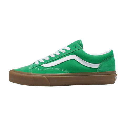 Vans Tenis Style 36 Verde/Goma, para Hombre