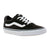 Vans Tenis Ward Suede/Canvas Negro/Blanco, para Mujer