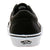 Vans Tenis Ward Suede/Canvas Negro/Blanco, para Mujer