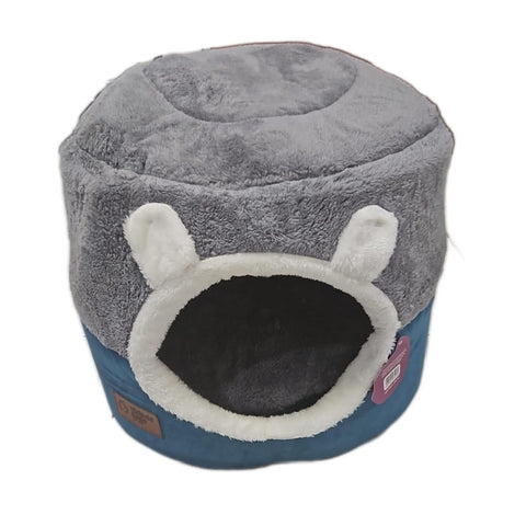 Vida de Perro Cama Tipo Cueva Plegable 2 en 1, para Gatos