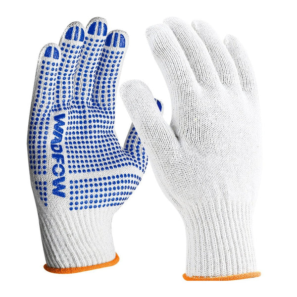 Wadfow Guantes de Algodón con Hule, WKG1801