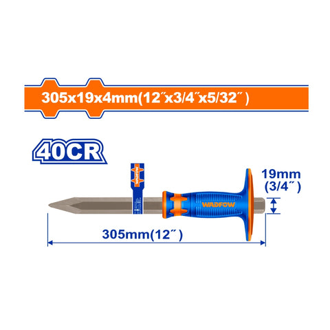 Wadfow Punta para Concreto con Protector