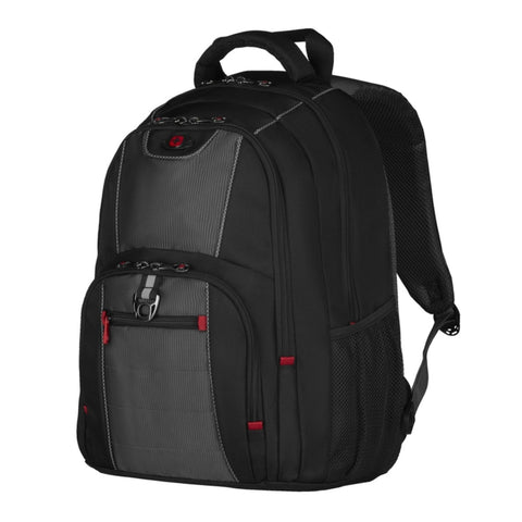 Wenger Mochilas Pillar para Laptop 16'', Negro con Gris