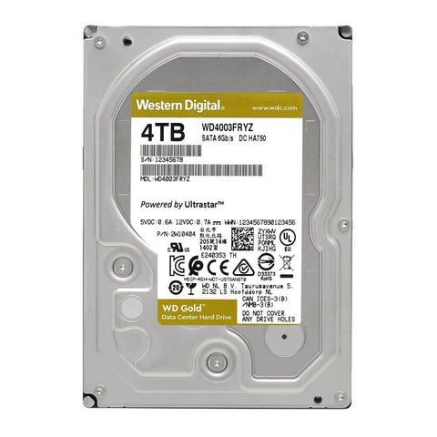 Western Digital Disco Duro Gold SATA 4TB, WD4003FRYZ