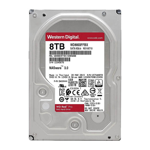 Western Digital Disco Duro Red Pro NAS 8TB, WD8003FFBX