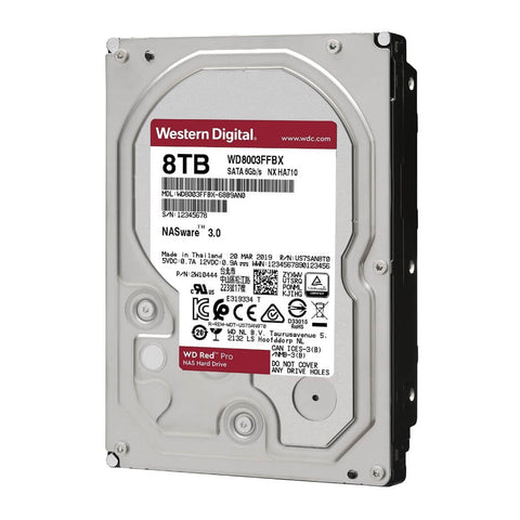 Western Digital Disco Duro Red Pro NAS 8TB, WD8003FFBX