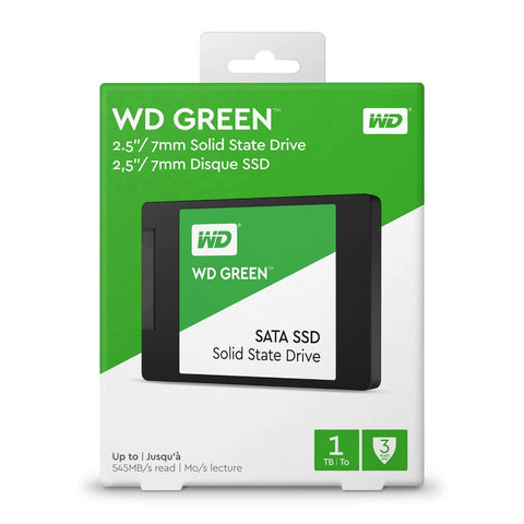 Western Digital Unidad de Estado Sólido Interno 1TB SATA, WDS100T3G0A