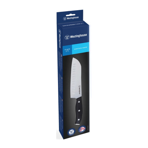 Westinghouse Cuchillo Santoku de Acero Inoxidable Multiuso 17 cm, WCKTSC15212