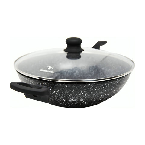 Westinghouse Sartén Wok Acabado Mármol 32 cm, WCCW0009032MBB T