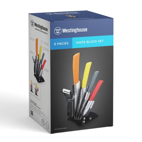 Westinghouse Set de Cuchillos de Cerámica, 6 Piezas