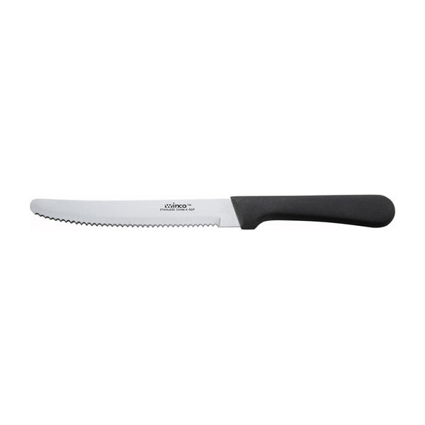 Winco Cuchillo de Acero Inoxidable para Carne 12.7 Cm, para Uso Profesional