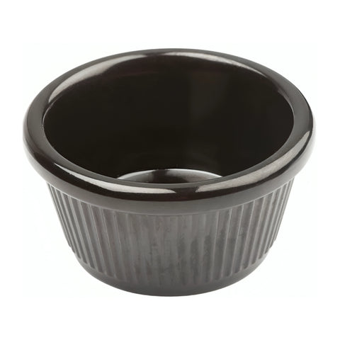 Winco Ramekin Acanalado Melamina 2 Oz, para Uso Profesional