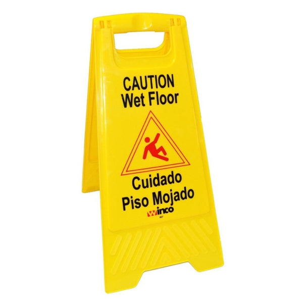 Winco Señal Plegable para Piso Mojado (WI-WCS-25)