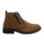 Wyners Media Bota Lenin Cuero Camel, para Hombre