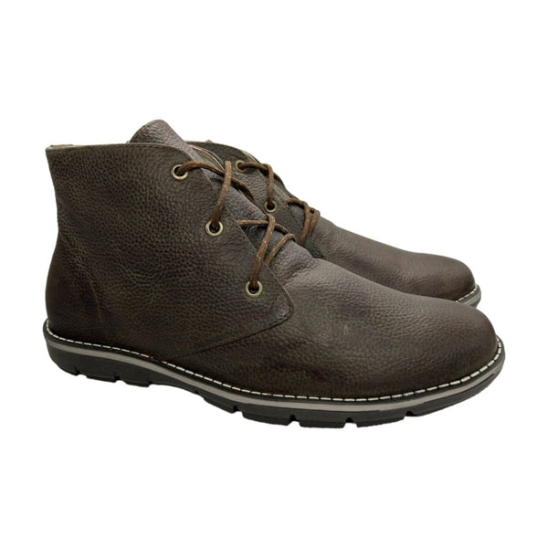 Wyners Media Bota Bruf Cuero Café, para Hombre