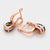 CR Charms Aretes Azul Infinito, Alloy