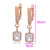 CR Charms Aretes Elegancia Cristalina, Alloy