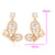 CR Charms Aretes Brillo de Mariposa, Alloy