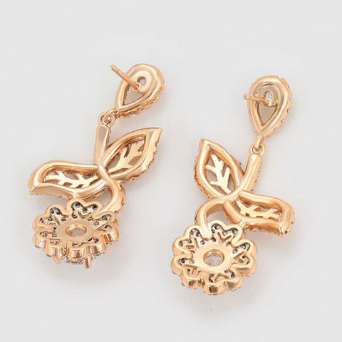 CR Charms Aretes Destello de Jardín, Alloy