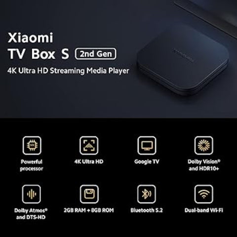 Xiaomi Dispositivo para Streaming Mi Box S (2da Gen), 40149