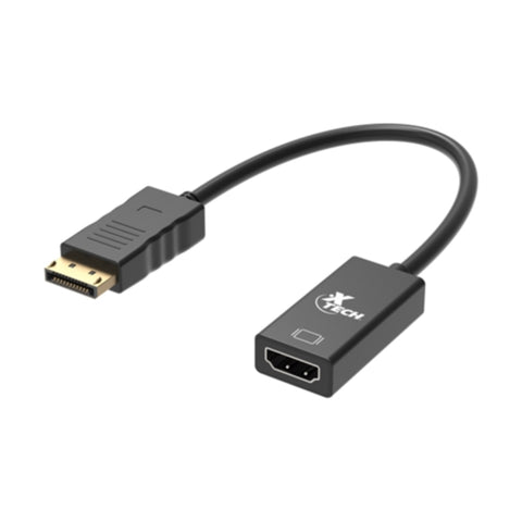 Xtech Adaptador Display Port Macho a HDMI Hembra, XTC-378