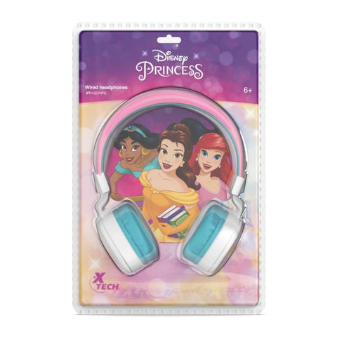 Xtech Audífonos Alámbricos de Diadema Disney Princesa