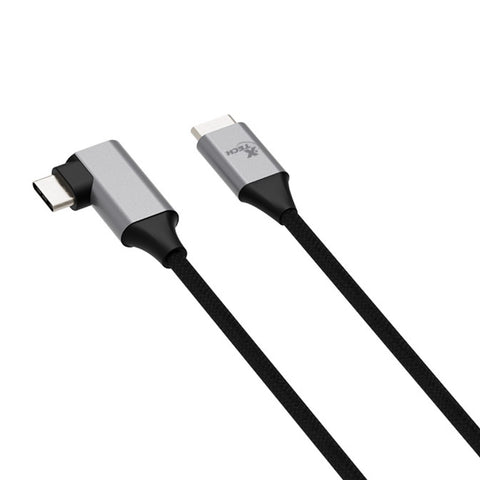 Xtech Cable USB-C 2.0 Macho a Macho con Conector L, XTC-531