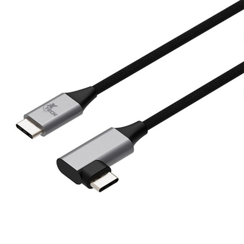 Xtech Cable USB-C 2.0 Macho a Macho con Conector L, XTC-531