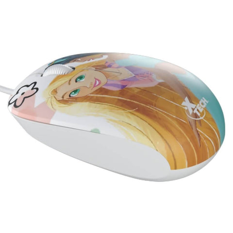 Xtech Mouse Alámbrico Disney Princesa