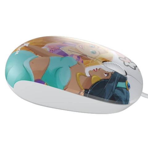 Xtech Mouse Alámbrico Disney Princesa