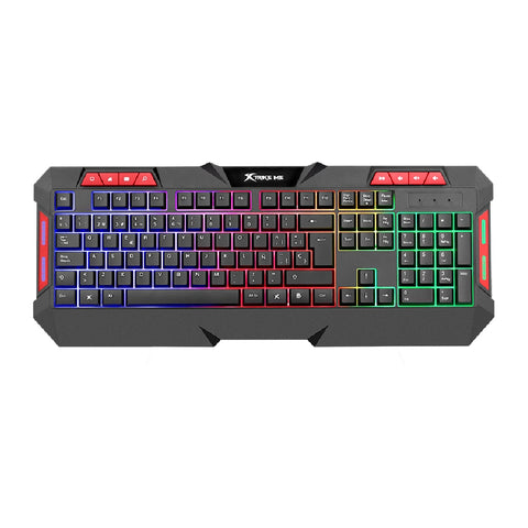 Xtrike Me Kit Teclado Alámbrico + Mouse + Mouse Pad Gaming MK-901-KIT