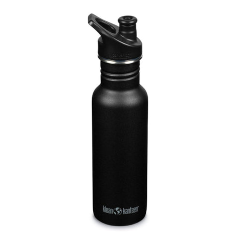 Klean Kanteen Botella Acero Inoxidable Classic Sport Cap, 18 Oz