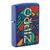 Zippo Encendedor Pop Art, Blue Matte