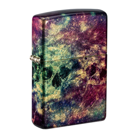 Zippo Encendedor Galaxy Skull, Diseño 360